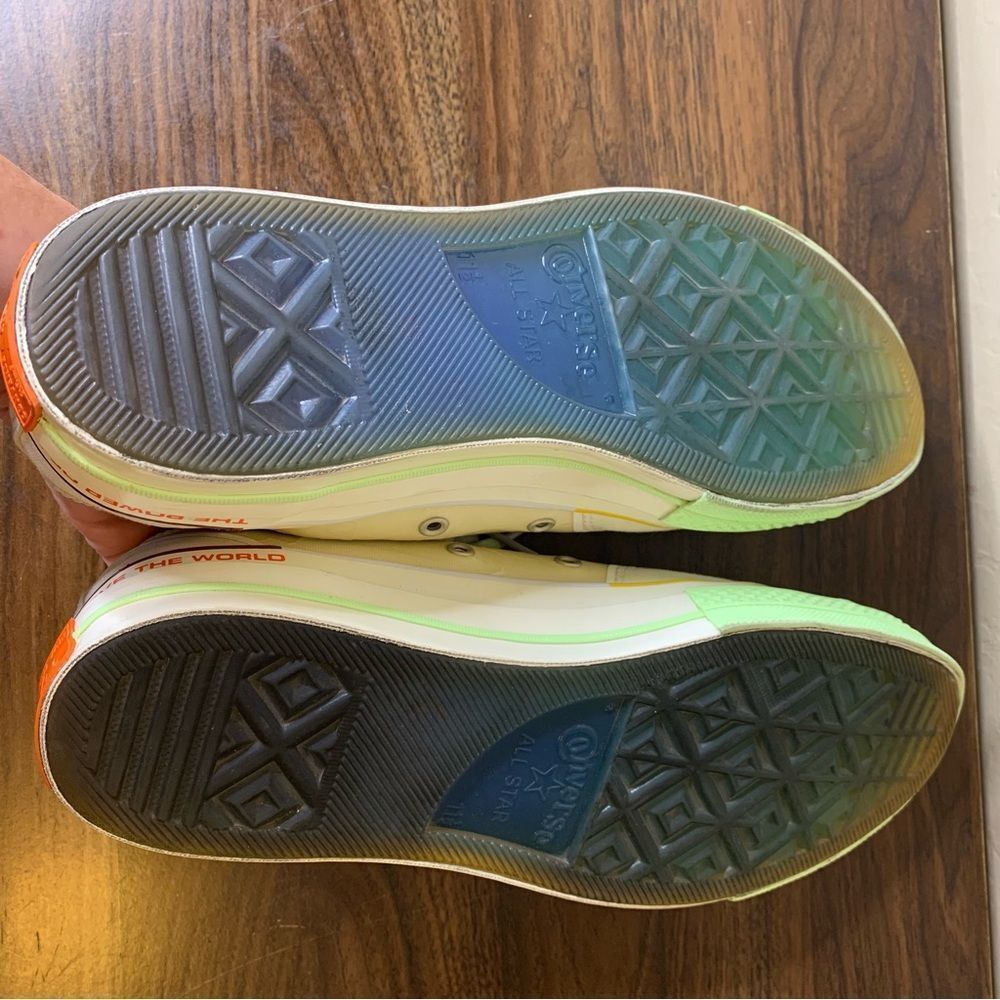 Pigalle x Converse Chuck 70 Low 'Barely Volt Sneakers Men’s Size 11.5/Women 13.5 - Picture 5 of 14